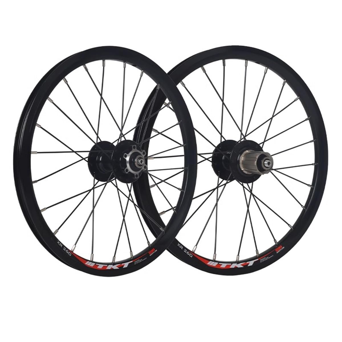 Amazon.co.jp: 16/20インチ折りたたみ自転車用ホイールセット ディスク